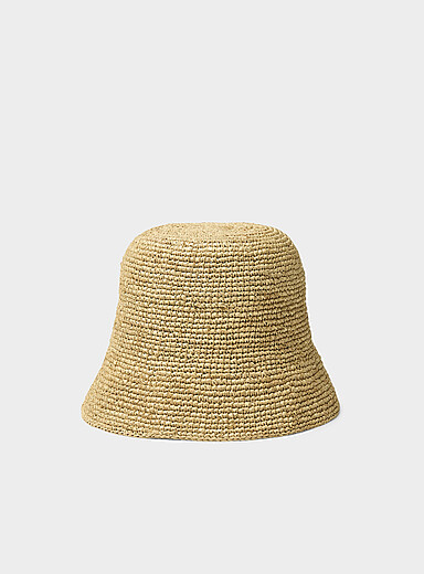 La cloche raphia naturel Andao