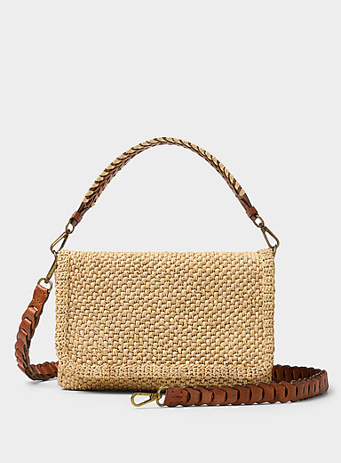 Le sac raphia crochet&eacute; Opera