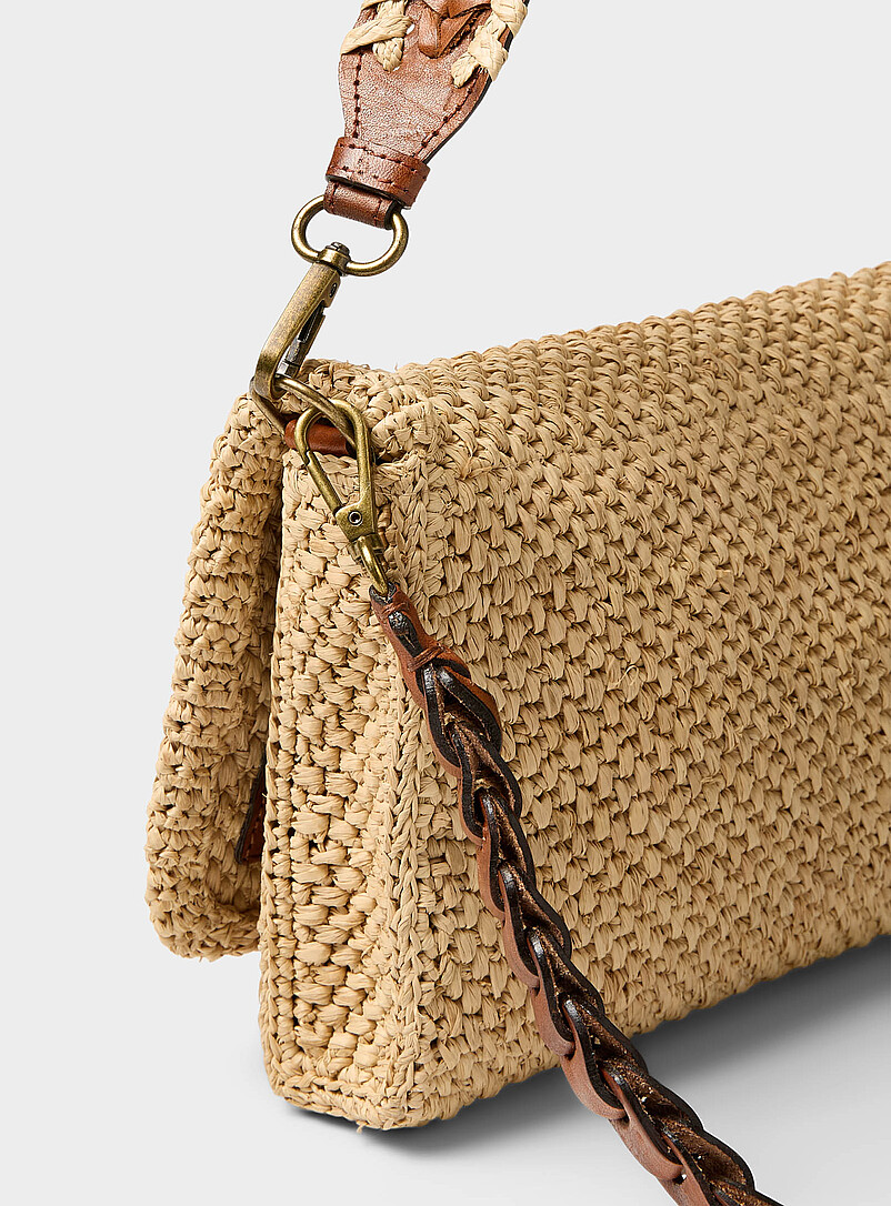 Opera crochet raffia bag | IBELIV | Shop Women's Designer Bags