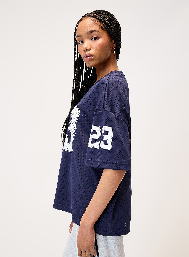 Number loose-fit jersey T-shirt product image 2