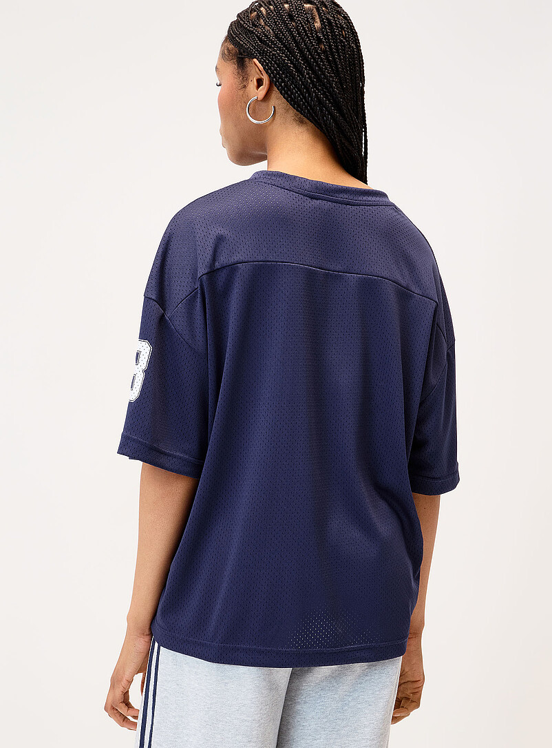Number loose-fit jersey T-shirt product image 3