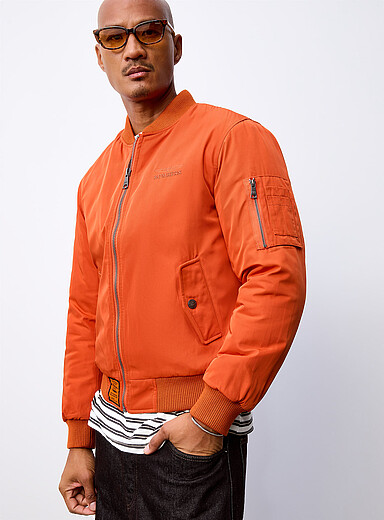 Bombers original: Le bomber original Orange pour homme