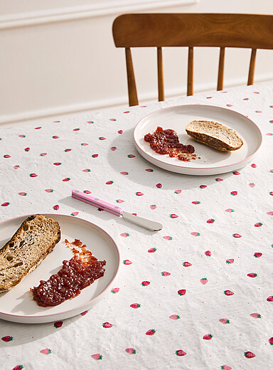 La nappe vinyle fraises