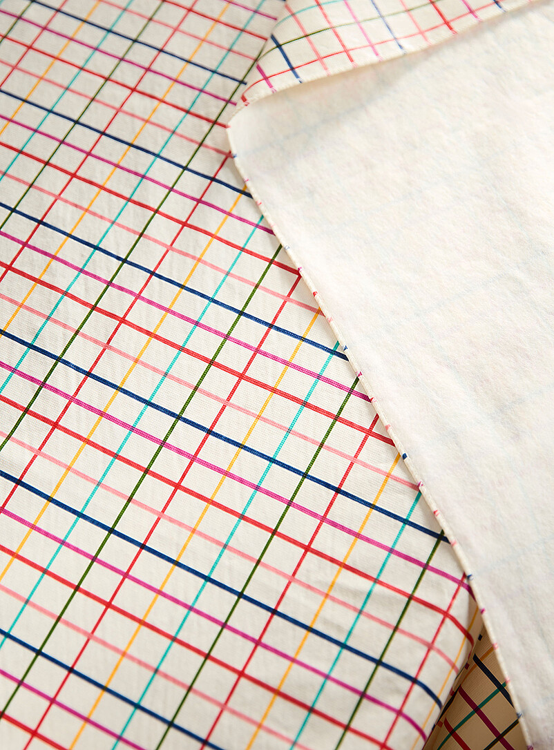 Simons Maison Multicoloured Tiles Multicoloured tiles vinyl tablecloth