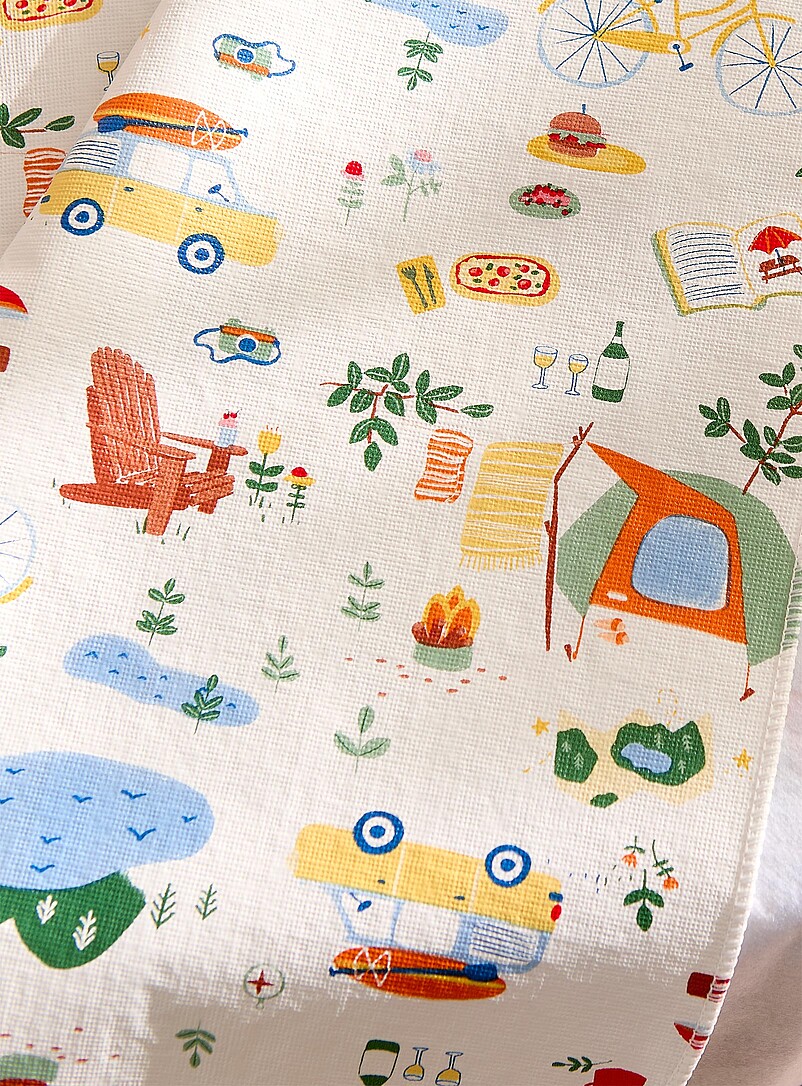 Adventures vinyl tablecloth Live Outside exclusive collection product image 2