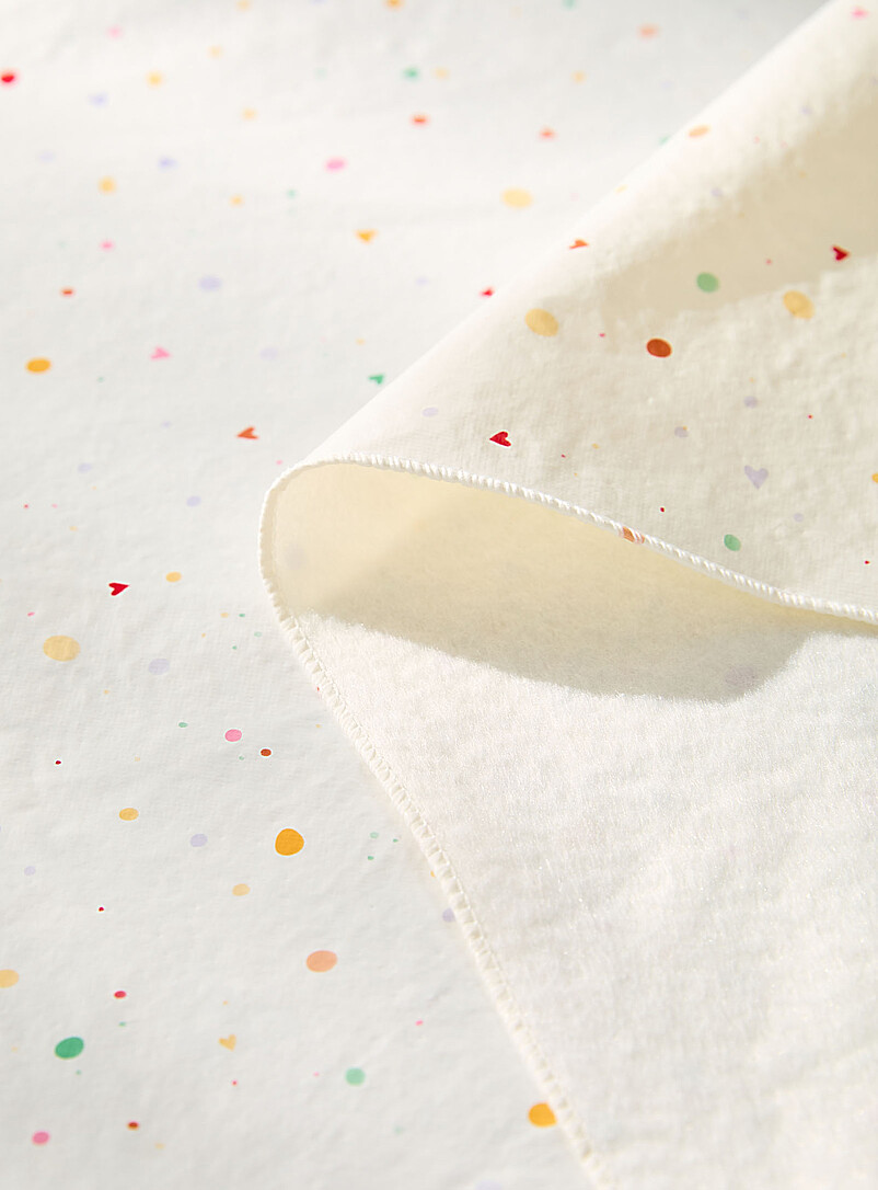 Confetti vinyl tablecloth product image 2