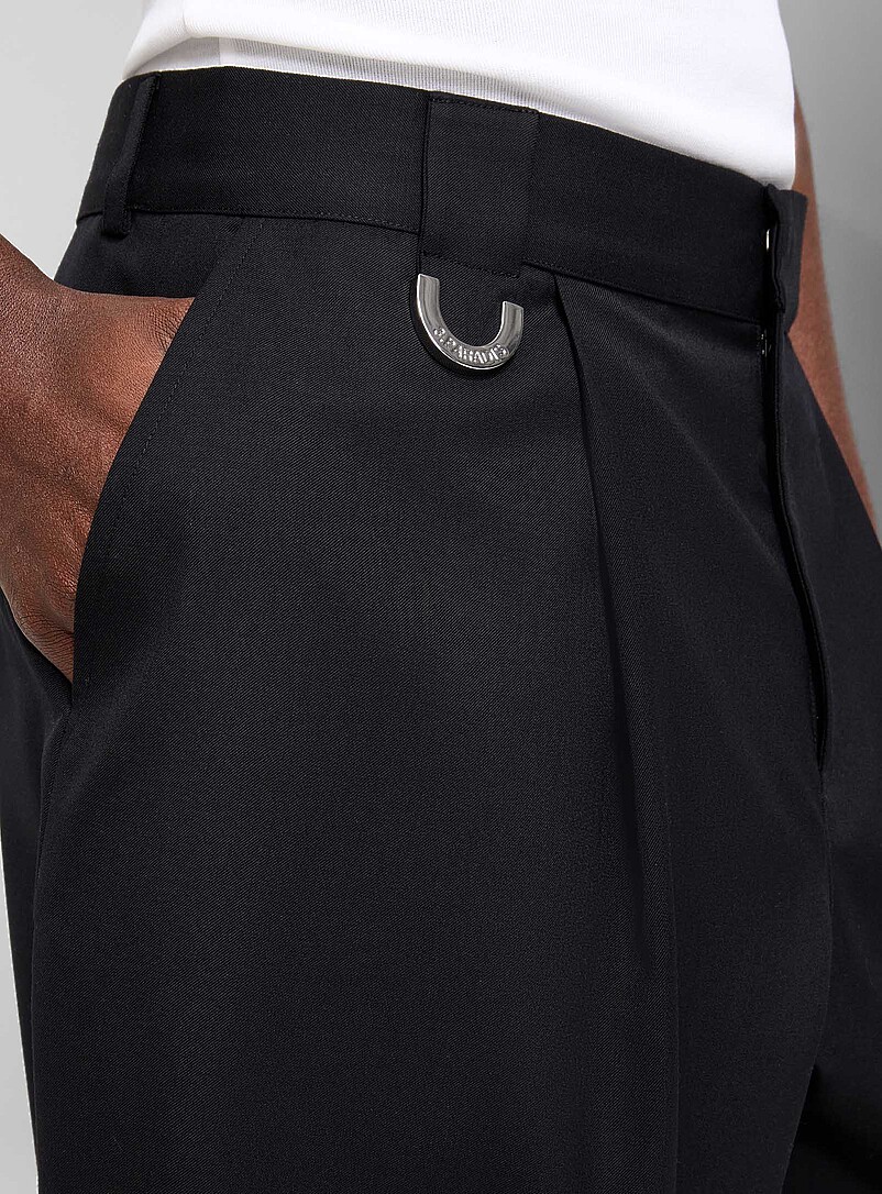 Logo arc pleated Bermuda short product image 2