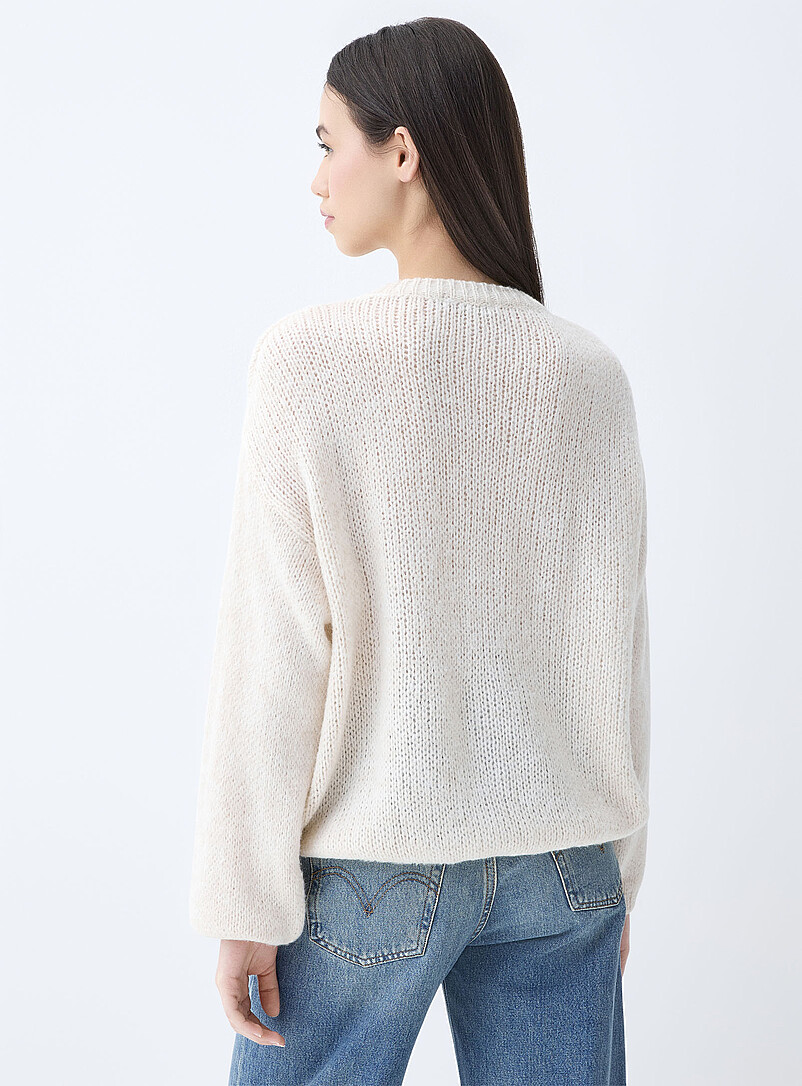Twik: Le cardigan manches bouffantes Menthe pour femme