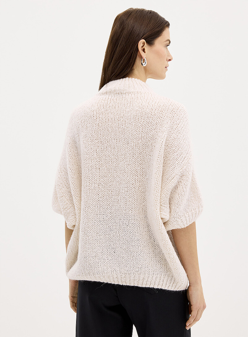 Wool and mohair mock-neck sweater Exclusive collection from Italy product image 3