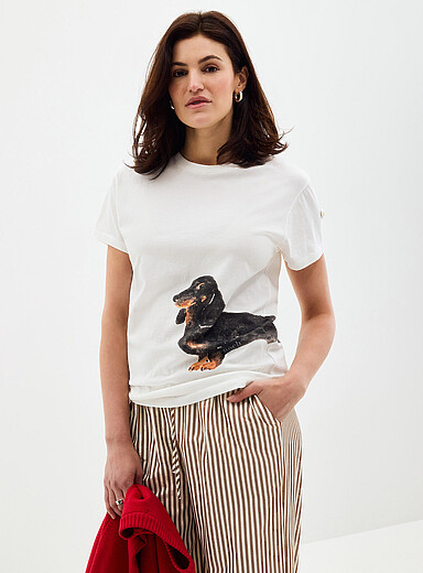 Watercolour dachshund T-shirt