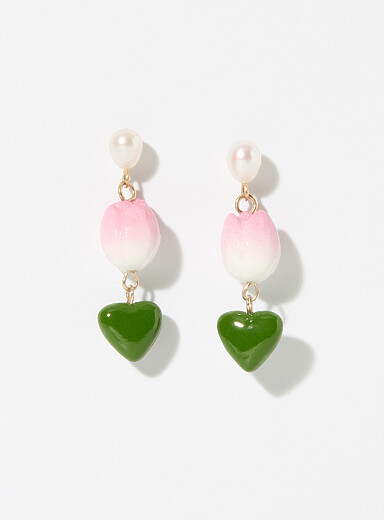 Tulip earrings