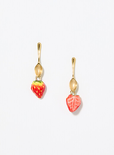 Strawberry earrings
