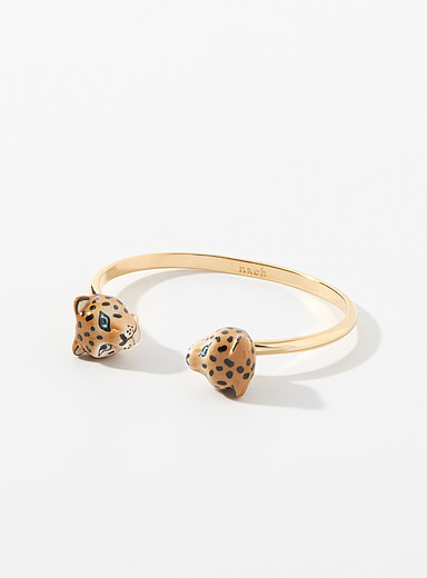 Le bracelet FaceToFace l&eacute;opard