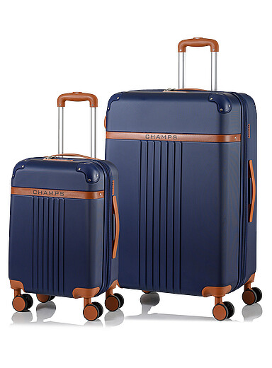 Champs luggage: L'ensemble de valises rigides Collection Vintage - Ens. de 2 Noir