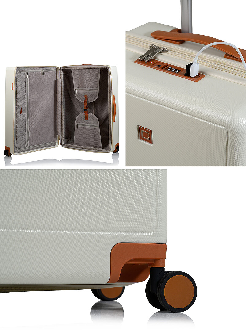 Hardside luggage set Vintage Muse Collection - Set of 3 | Champs