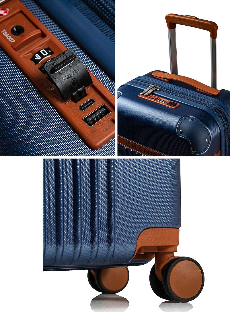 Hard-shell carry-on luggage Vintage collection product image 3