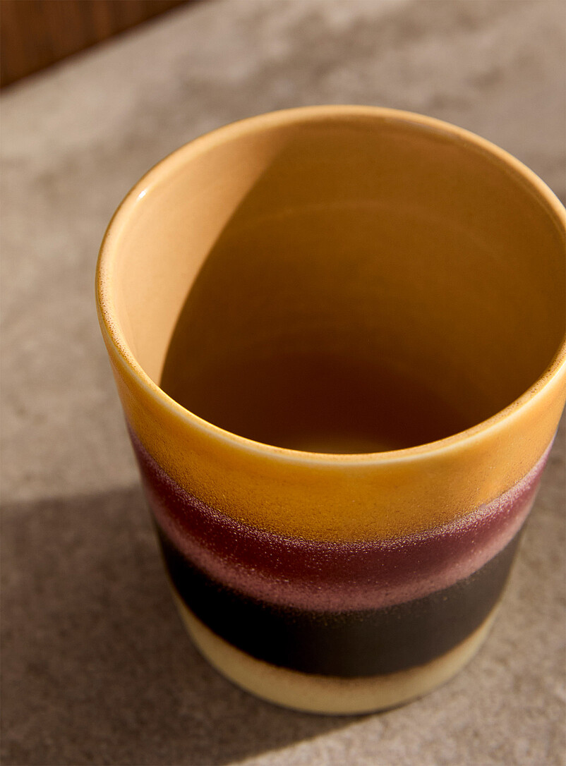 Dusk stripes small glass product image 2