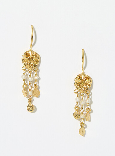 Gina pearl earrings