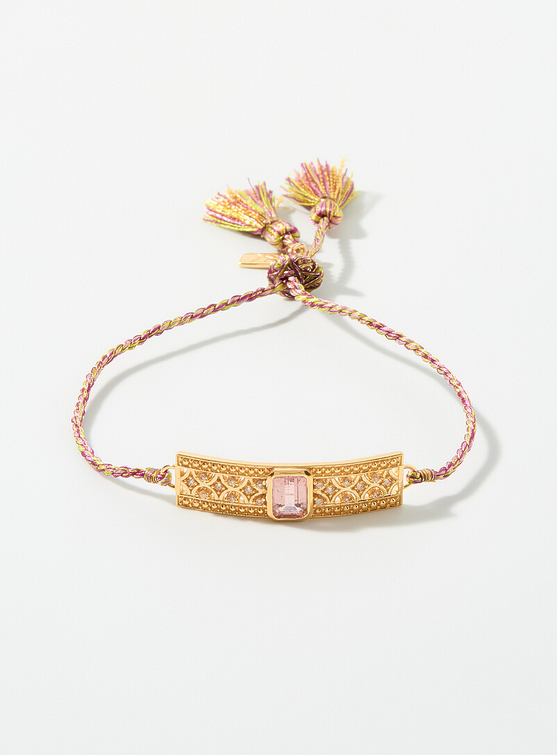 Eugénie cord bracelet product image (primary)