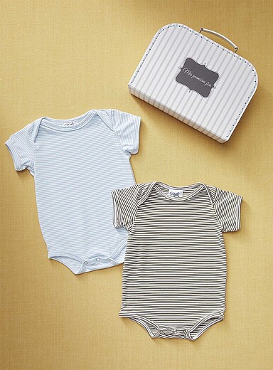 Ensemble Cadeau Naissance Bébé 5 Pièces – Haut Manches Longues, Pantalon, Bonnet, Bavoirs – Motif Hérisson – Coton Doux – Taille 0-3 Mois - 12