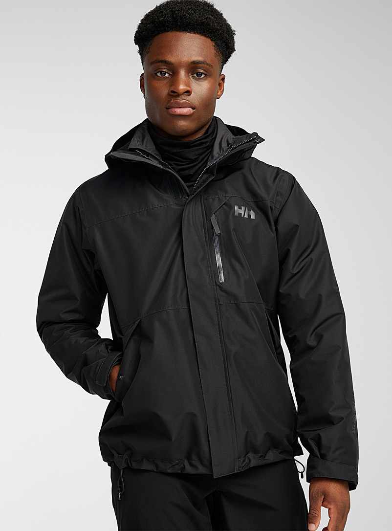 Helly Hansen Black Squamish 3-in-1 jacket Regular fit for men
