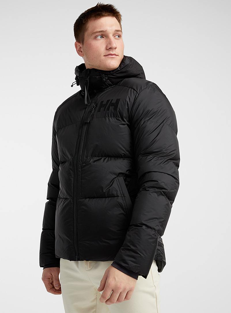 Helly Hansen Black Active Winter quilted coat Regular fit for men
