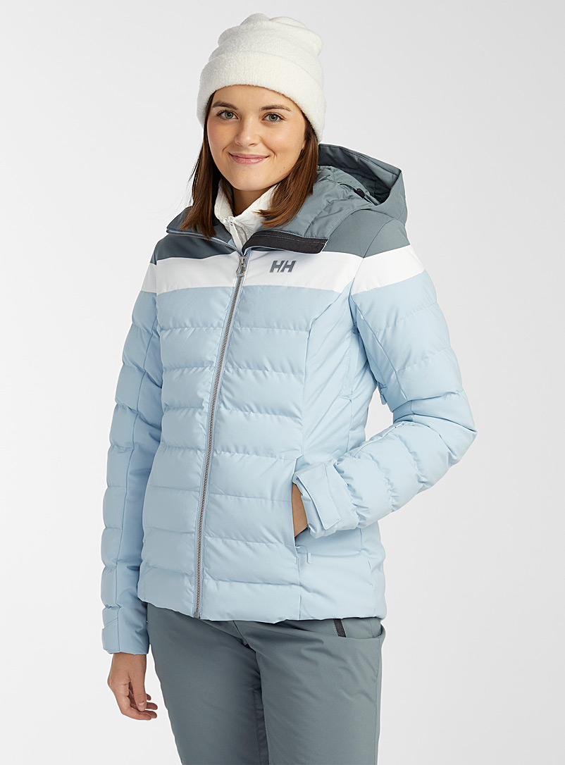 Helly Hansen Baby Blue Imperial puffer coat Fitted style for women