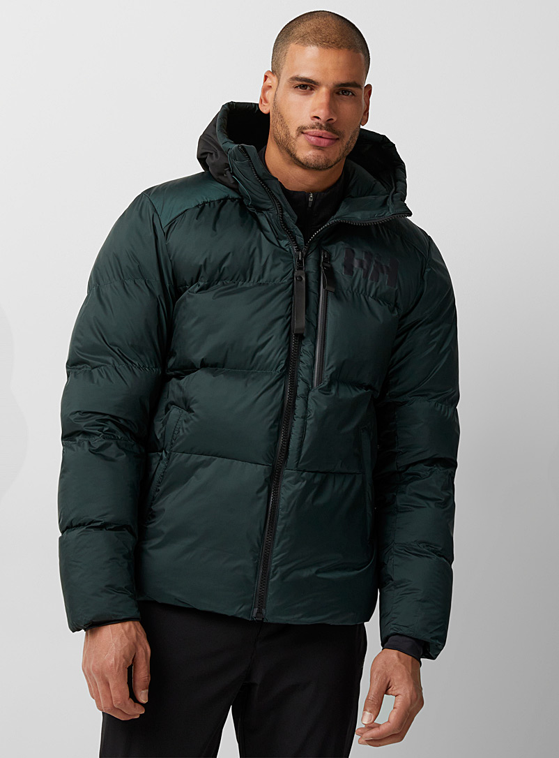 Helly Hansen Green Active Winter quilted coat Regular fit for men
