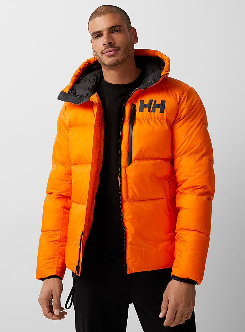 Helly Hansen Orange Active Winter quilted coat Regular fit for men
