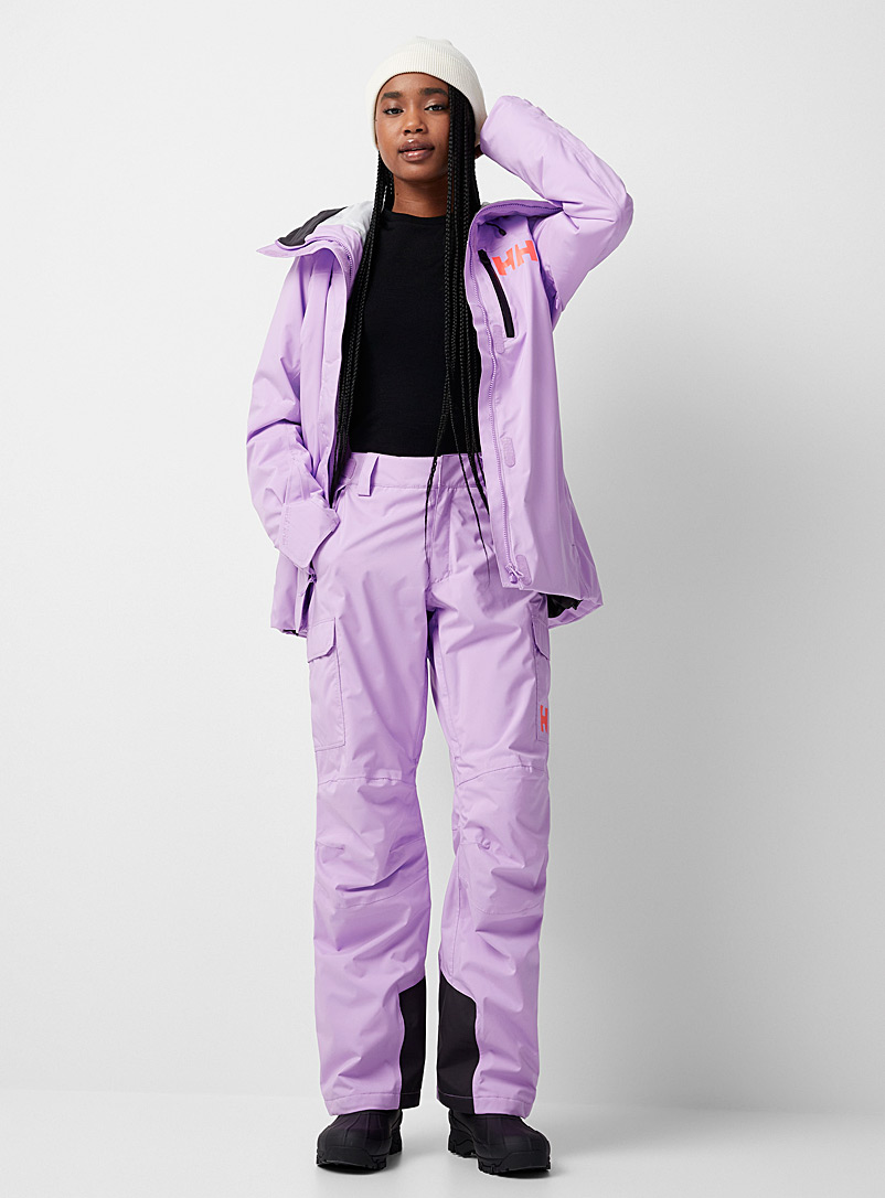 Switch Cargo lilac pant Fitted style, Helly Hansen