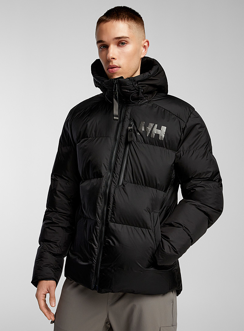Helly Hansen Black Active Winter puffer jacket for men