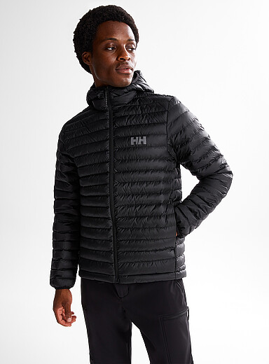 Sirdal insulated quilted hooded jacket
