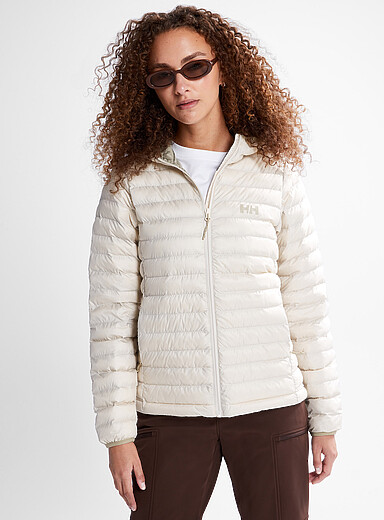 Sirdal insulated quilted hooded jacket