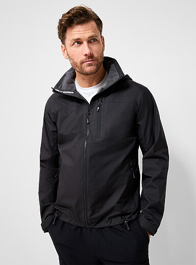 Insulated hooded raincoat