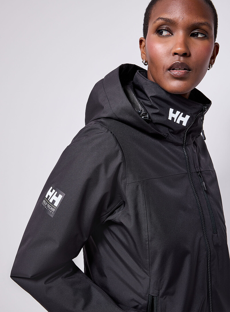 Helly Hansen: L'imperm&eacute;able doubl&eacute; polaire Sailing Bleu marine - Bleu nuit pour femme