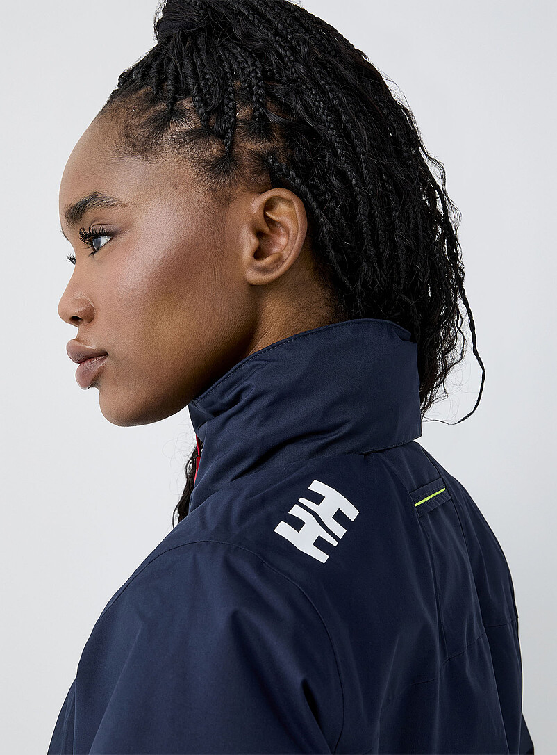 Helly Hansen: L'imperm&eacute;able doubl&eacute; polaire Sailing Bleu marine - Bleu nuit pour femme