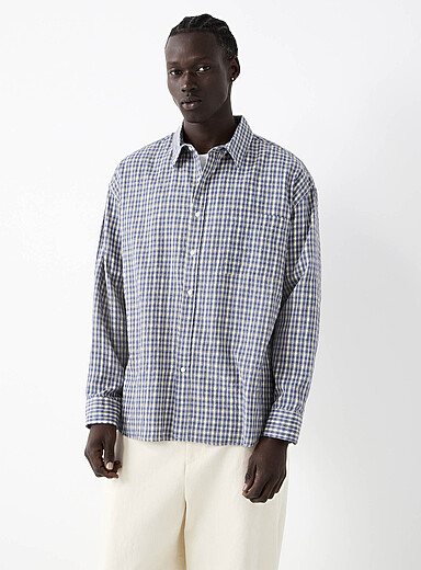 La chemise petits carreaux <b>Importation de S&eacute;oul</b>