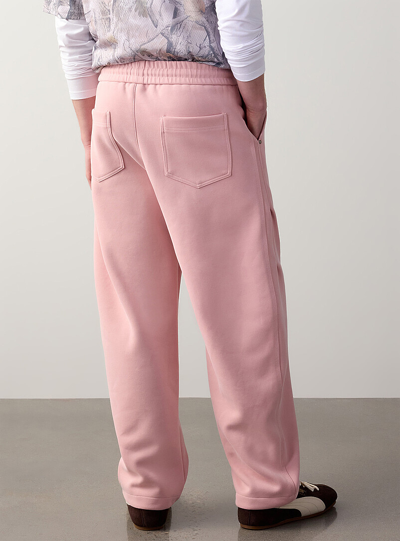 Double-knit barrel pant Loose fit Imported from Seoul product image 3