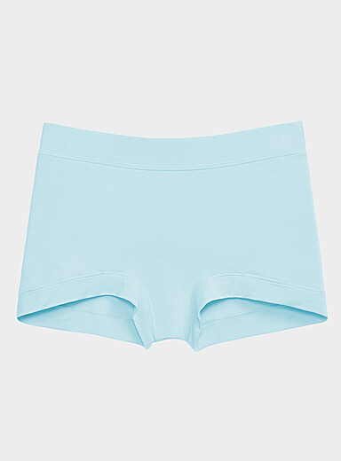 Huha Teal Plain mineral boyshort TENCEL&trade; modal for women