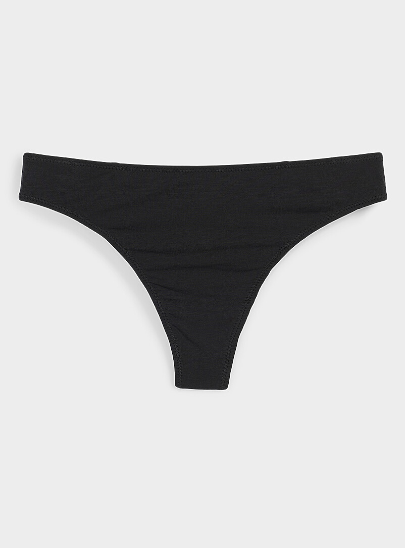 Plain Mineral Low-Waist Thong Tencel™ Modal