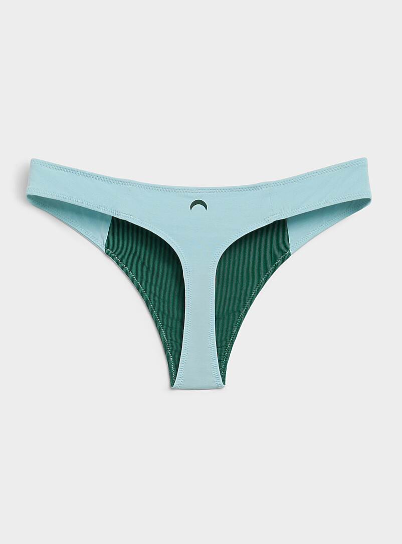 Plain mineral low-waist thong TENCEL™ modal product image 2