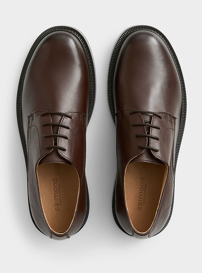Simons: La chaussure derby Gordon Homme Brun pour homme