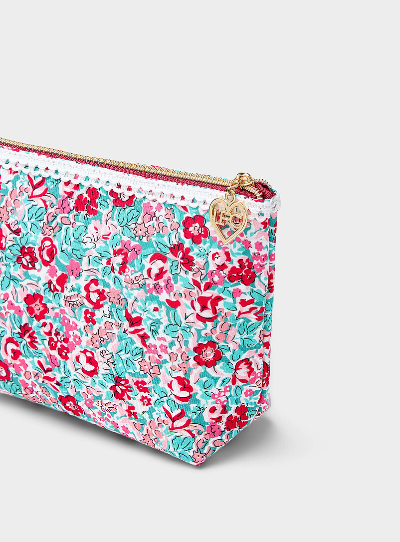 Sweet flower zipped mini pouch product image 2