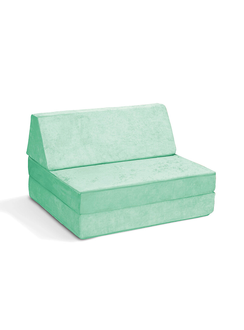 The Half-Coconut Modular Play Couch 2-Piece Set