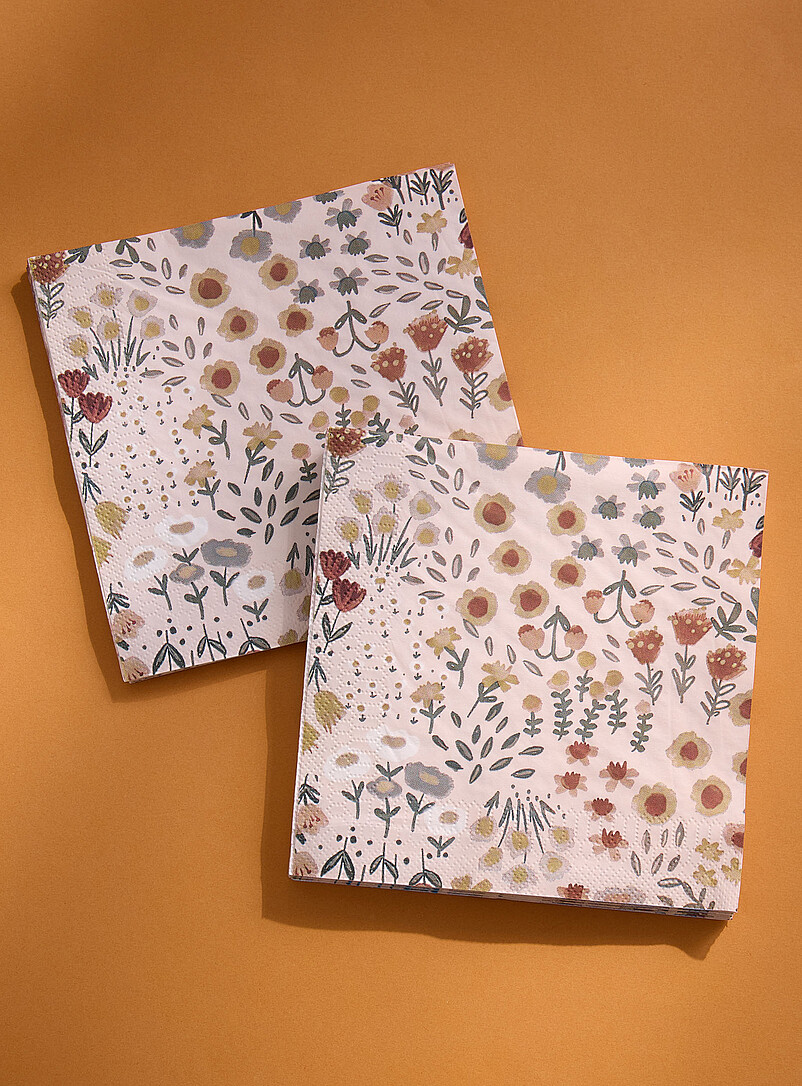 Autumn field paper napkins 16.5 x 16.5 cm. Pack of 25. product image (primary)