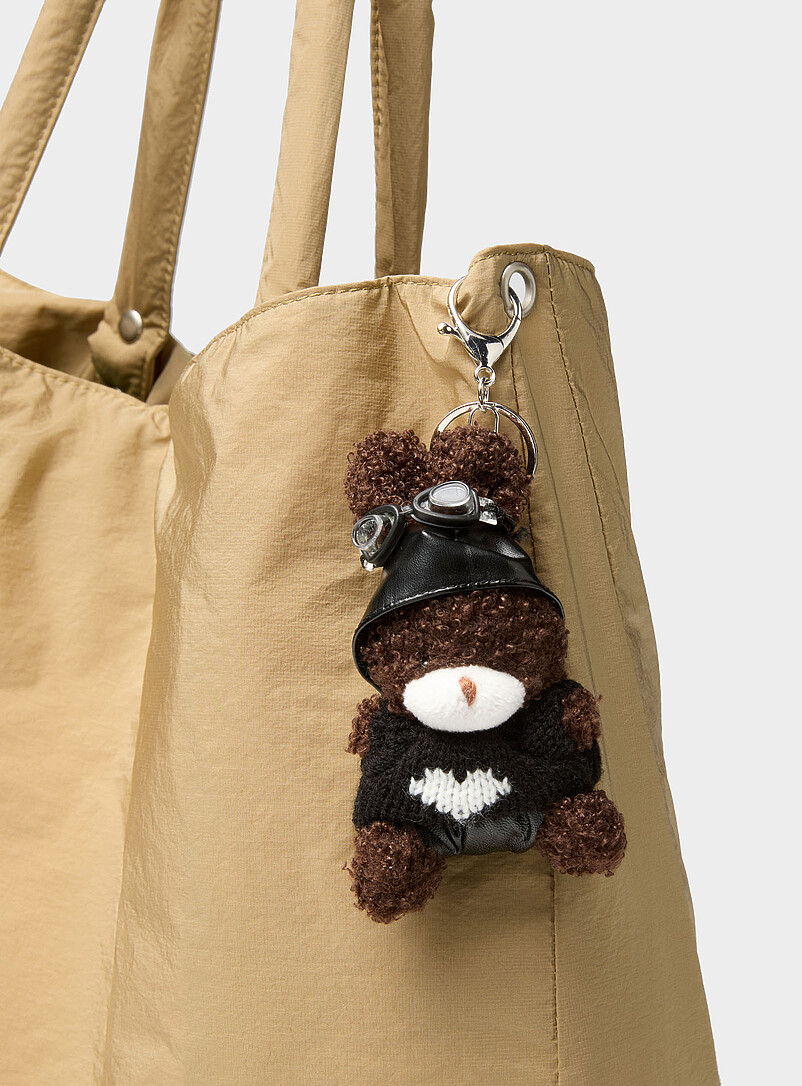 Sweater Rabbit Charm Keychain