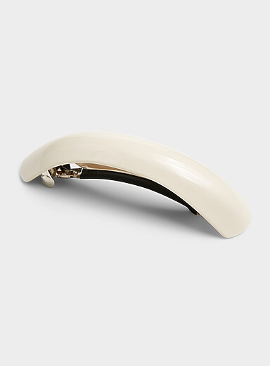Long rounded barrette