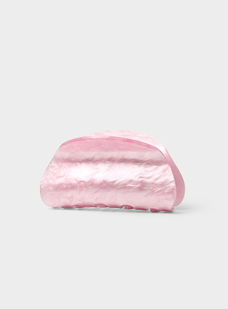 Pearly Half-Moon Clip