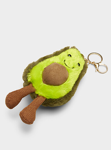 Porte-clés Magnidome Deluxebase - Breloque En Verre Cristal Avec Illustration, Chaîne Acier Inoxydable, 3,2 Cm