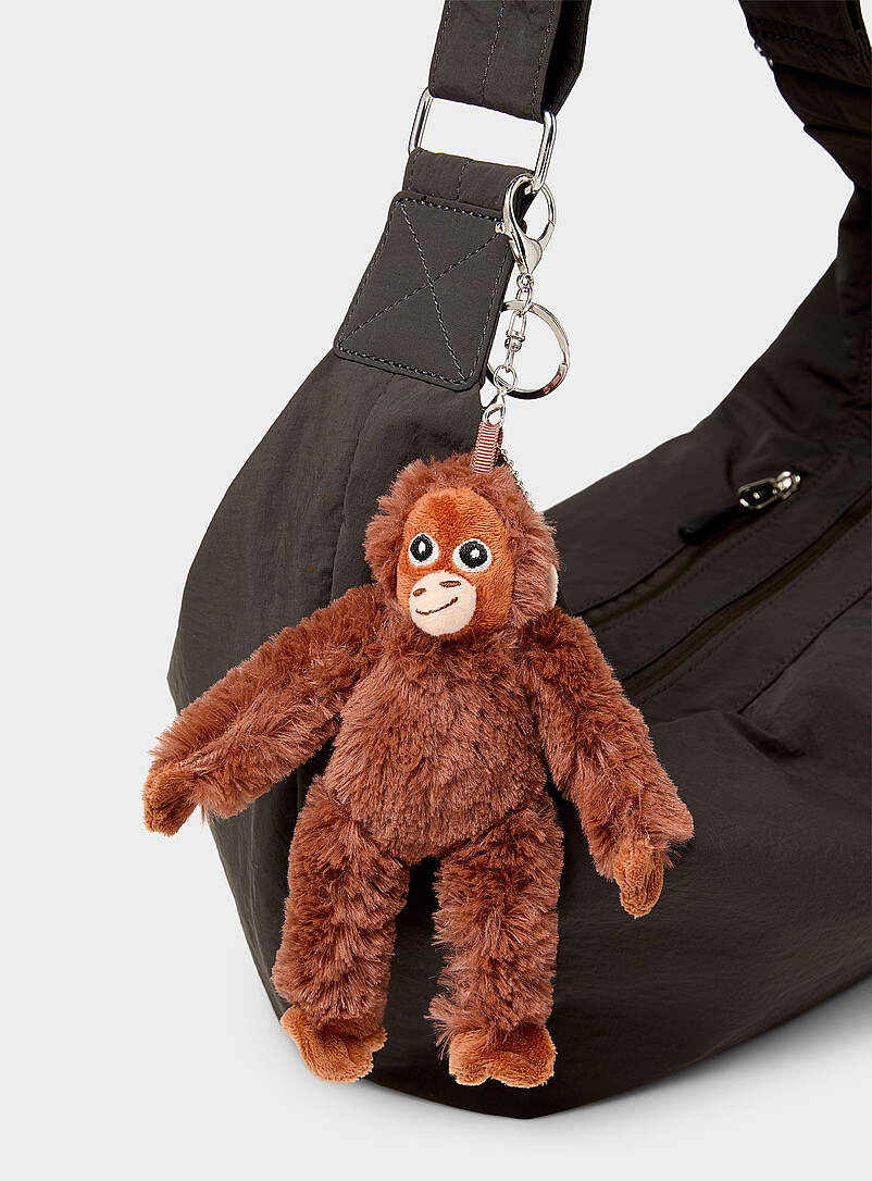 Friendly little monkey charm keychain product image (primary)